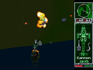 Red Zone (USA, Europe) screen shot game playing